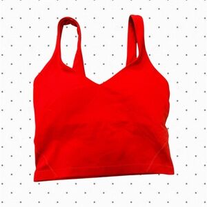NWT! lululemon athletica Red align tank top